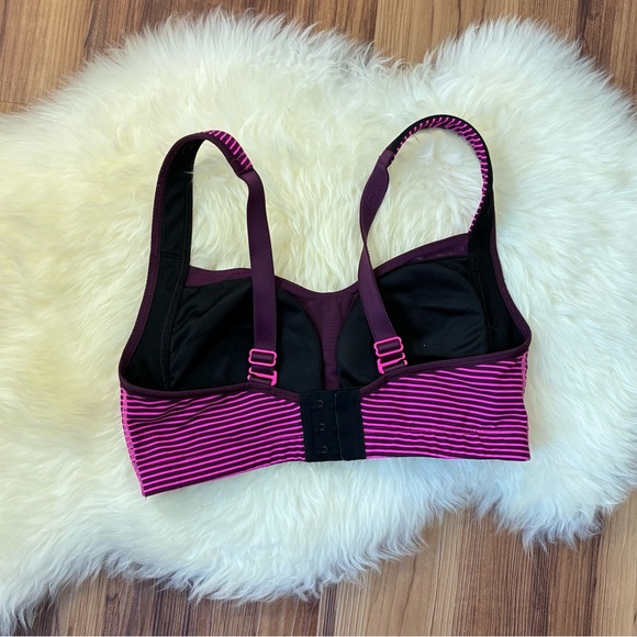 lululemon athletica Purple Striped Sports Bra - Picture 4 of 6